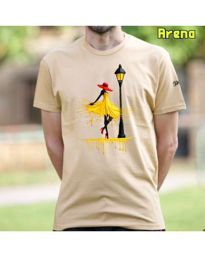 Camiseta hombre Yellow - manga corta