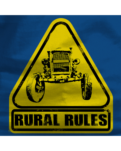 Camiseta Hombre Manga Corta - Rural Rules