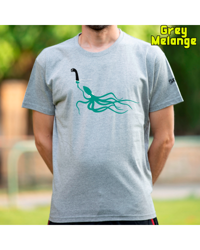 Camiseta Hombre Manga Corta - Pulpo Ness