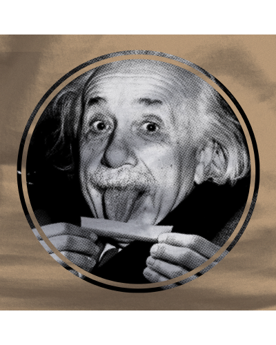 Camiseta Hombre Manga Corta - Einstein Porreta