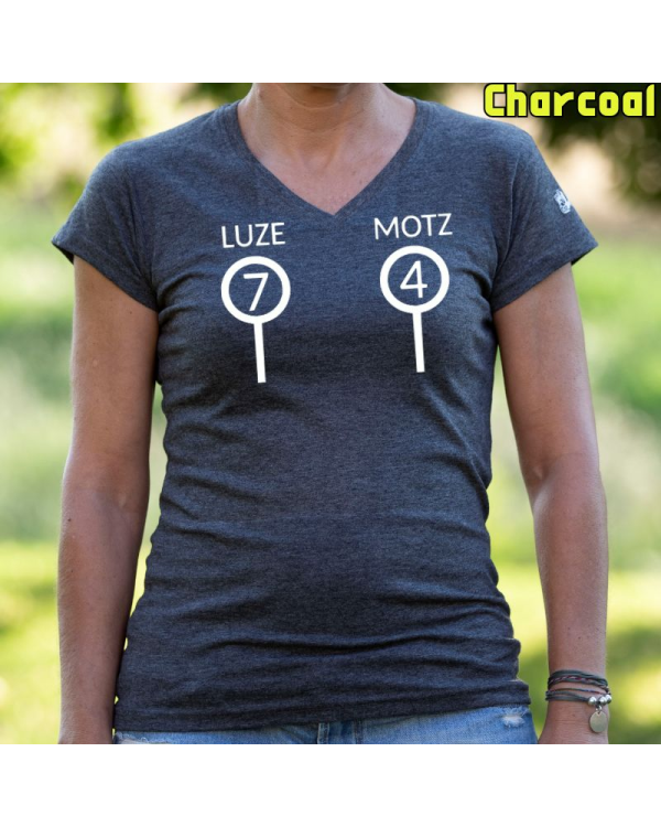 Camiseta Mujer Luze Motz - manga corta