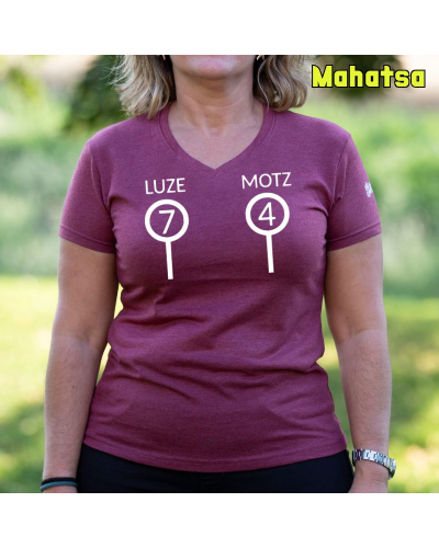 Camiseta Mujer Luze Motz - manga corta