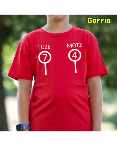 Camiseta niño Luze Motz - manga corta