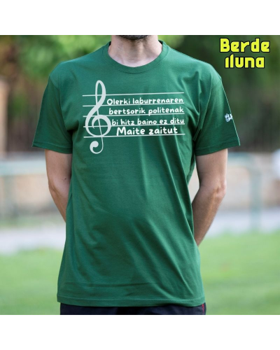 Gizonezkoen Kamiseta - Maite Zaitut
