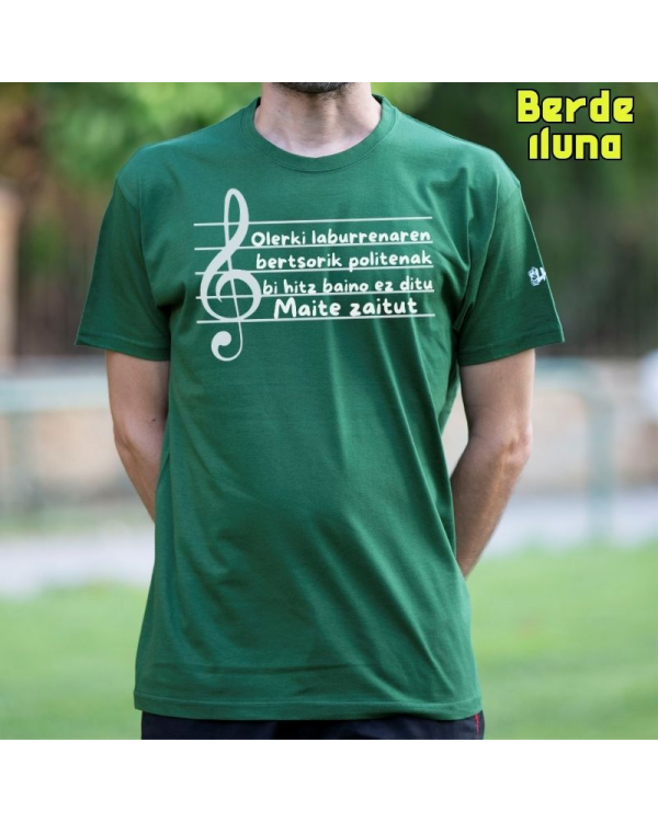 Gizonezkoen Kamiseta - Maite Zaitut