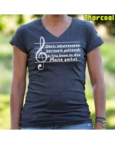 Camiseta Mujer Maite Zaitut - manga corta