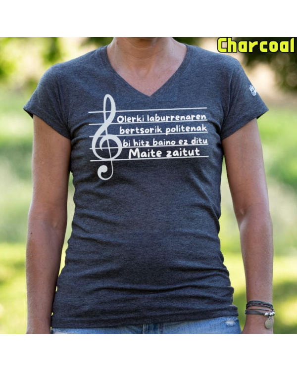 Camiseta Mujer Maite Zaitut - manga corta