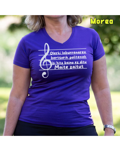 Camiseta Mujer Maite Zaitut - manga corta