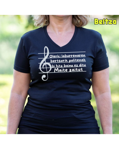 Camiseta Mujer Maite Zaitut - manga corta
