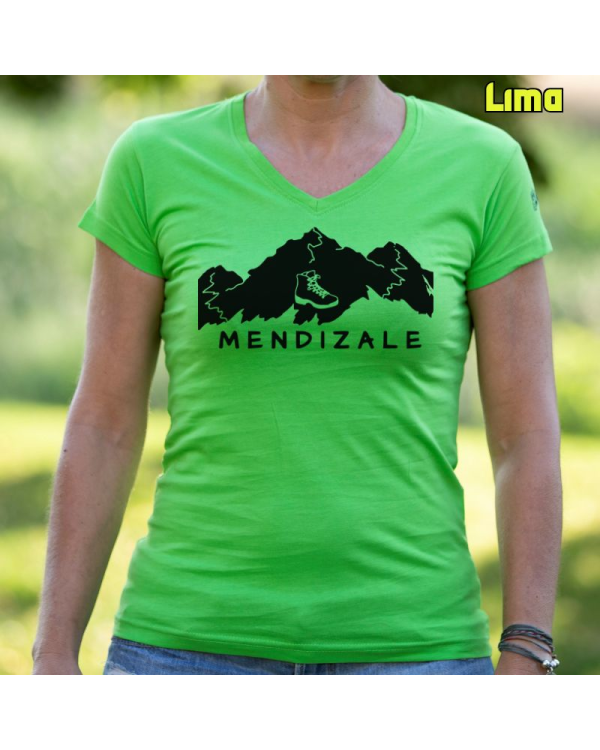 Camiseta Mujer Mendizale - manga corta
