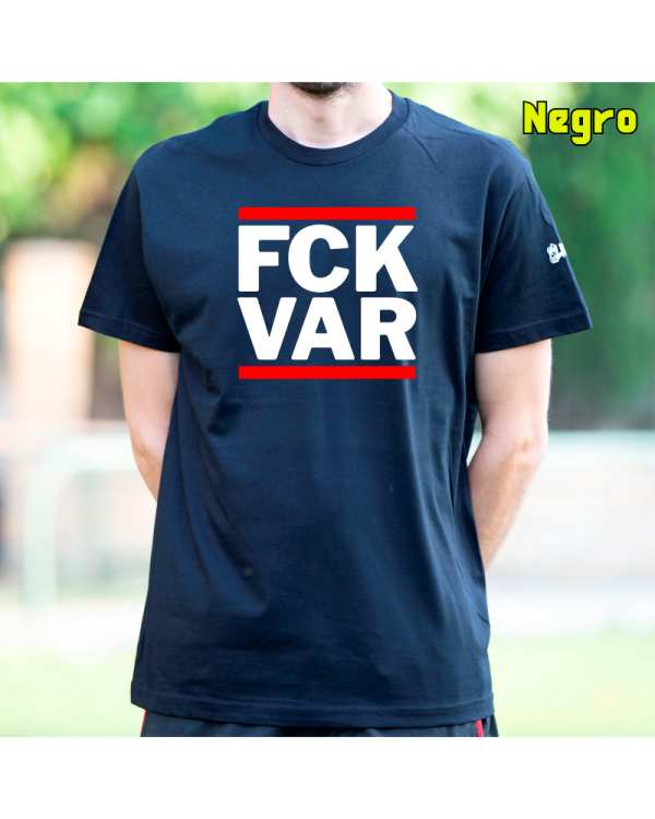 Camiseta Hombre Manga Corta - FCK VAR