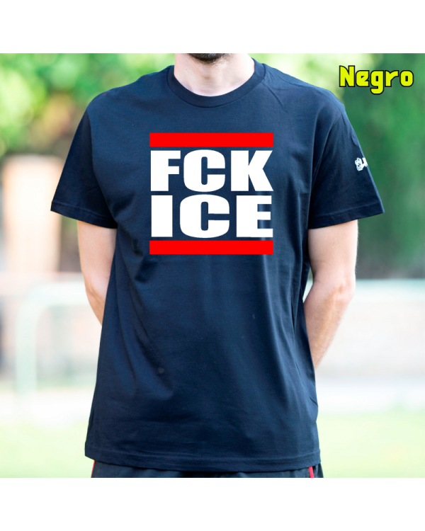 Camiseta Hombre Manga Corta - FCK ICE