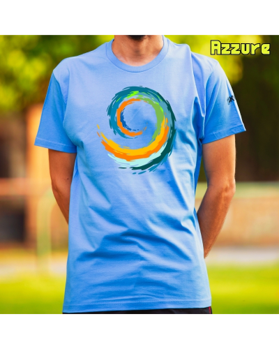 Camiseta hombre Espiral manga corta