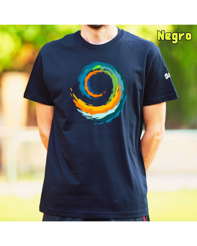 Camiseta hombre Espiral manga corta