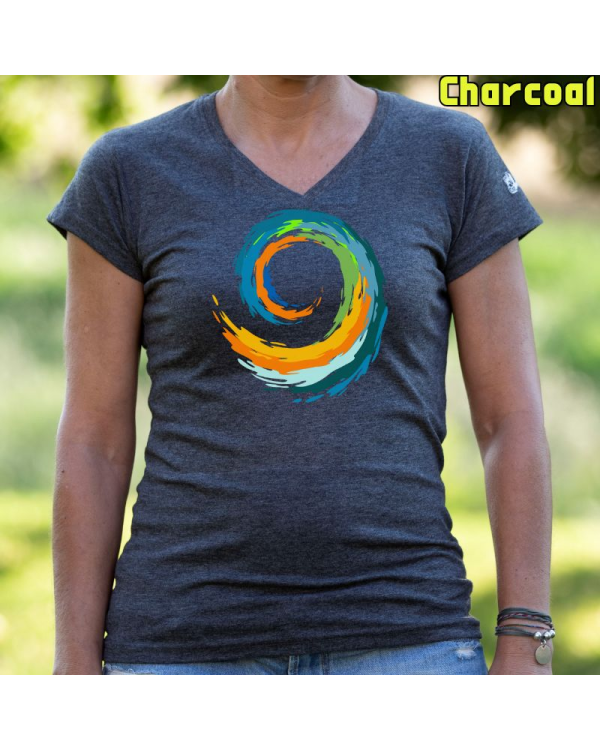 Camiseta Mujer Manga Corta -Espiral