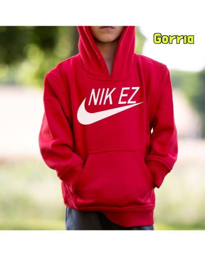 Haurren jertsea kaputxarekin - Nike Ez