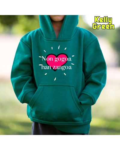 Haurren jertsea kaputxarekin - Non Gogoa Han Zangoa