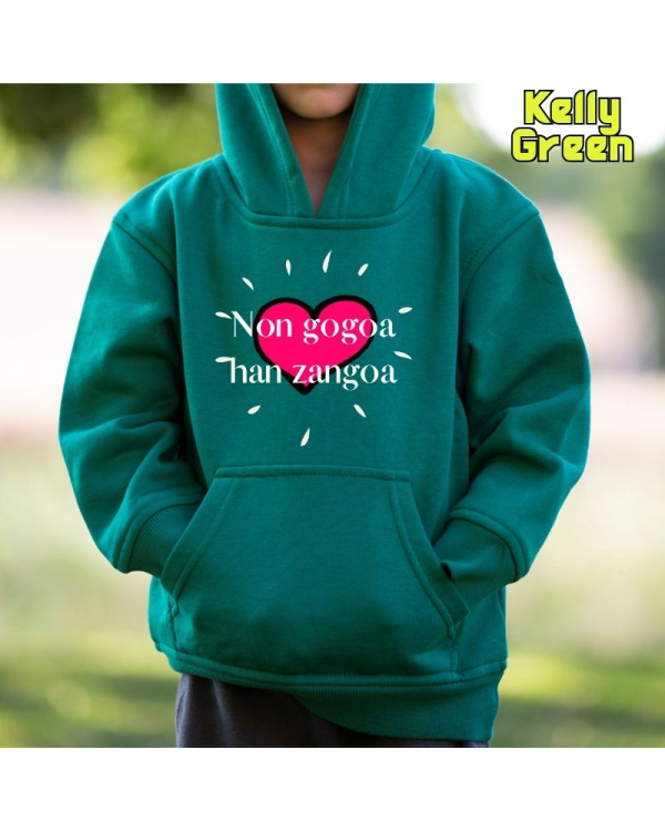 Haurren jertsea kaputxarekin - Non Gogoa Han Zangoa