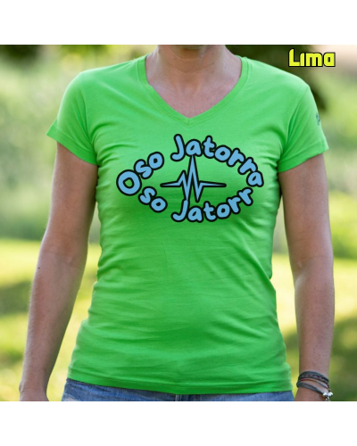Camiseta Mujer Oso Jatorra - manga corta