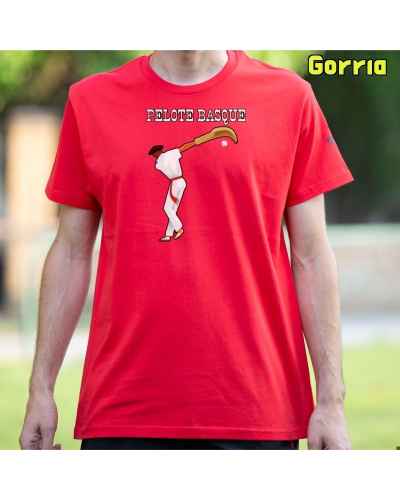Gizonezkoen Kamiseta - Pelote Basque