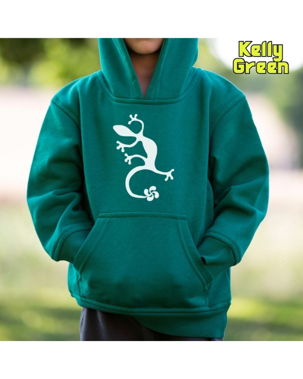 Haurren jertsea kaputxarekin - Suganburu