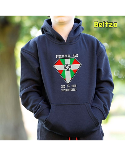 Haurren jertsea kaputxarekin  - Superboterea