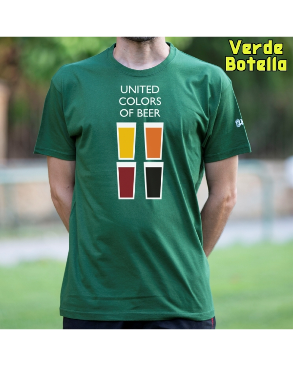 Camiseta Hombre Manga Corta - United Colors Of Beers