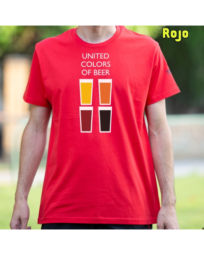 Camiseta Hombre Manga Corta - United Colors Of Beers