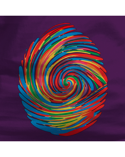 Camiseta Hombre Manga Corta - HUELLA DACTILAR