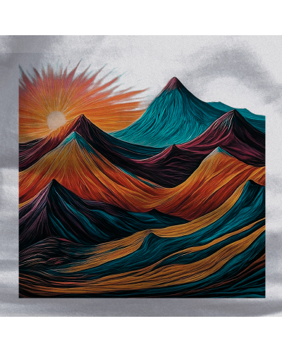 Camiseta Hombre Manga Corta - MONTAÑA 7 COLORES