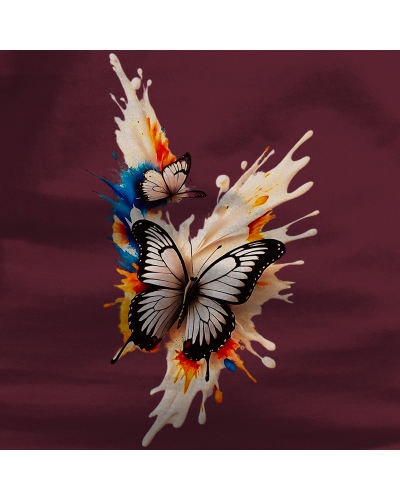 Camiseta hombre Mariposas- manga corta