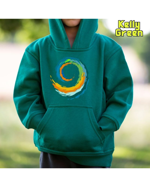 Sudadera Capucha Niño -Espiral
