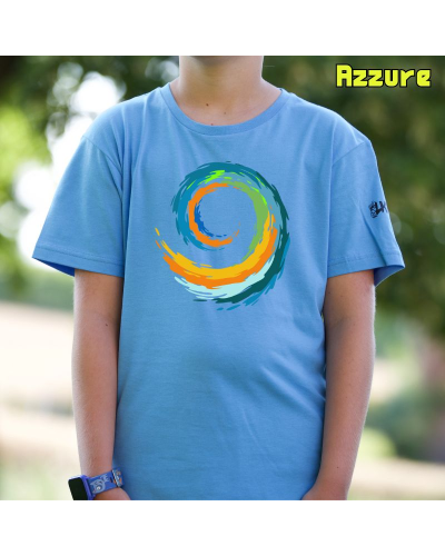 Camiseta niño Espiral - manga corta