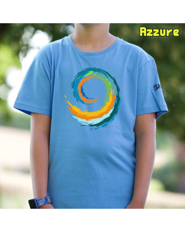 Camiseta niño Espiral - manga corta