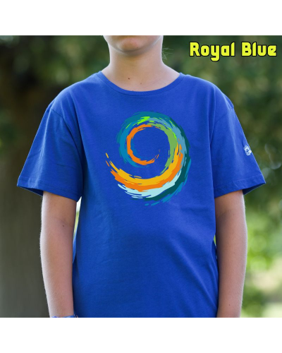 Camiseta niño Espiral - manga corta