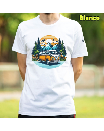 Camiseta Hombre Manga Corta - Furgo Adventure