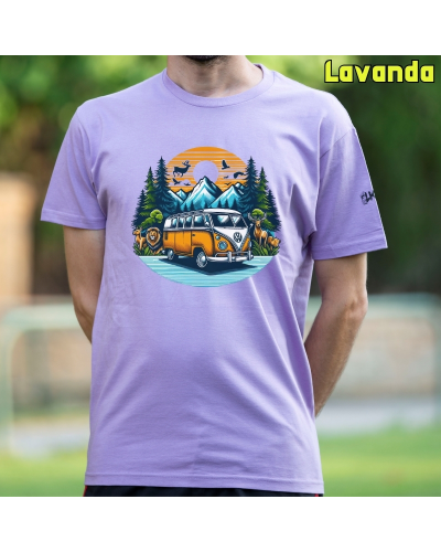 Camiseta Hombre Manga Corta - Furgo Adventure