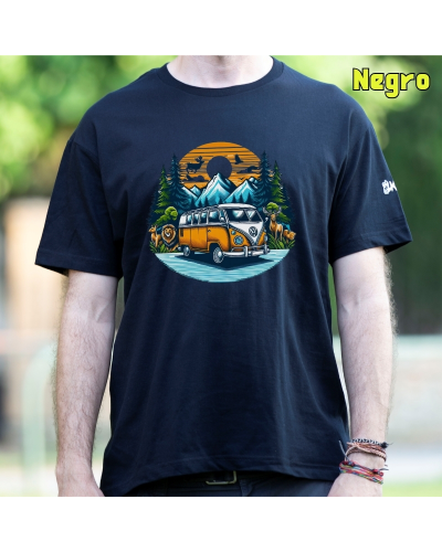 Camiseta Hombre Manga Corta - Furgo Adventure