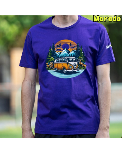 Camiseta Hombre Manga Corta - Furgo Adventure