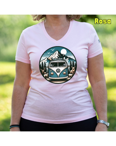 Camiseta Mujer manga corta - Nature Connection