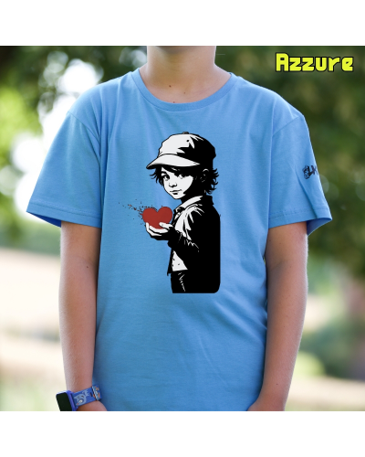 Camiseta niño manga corta - Corazón En Mano