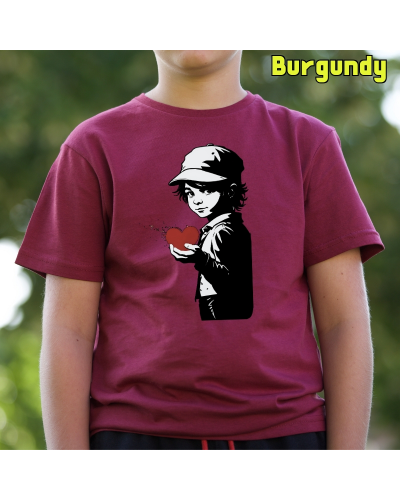 Camiseta niño manga corta - Corazón En Mano