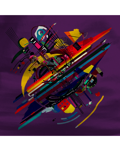 Camiseta Hombre Manga Corta - KANDISKY