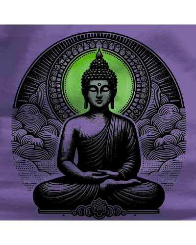 Camiseta Mujer Manga Corta - Buda