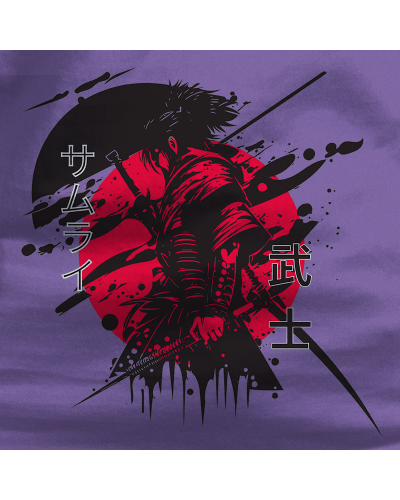 Camiseta hombre manga corta - Red Samurai