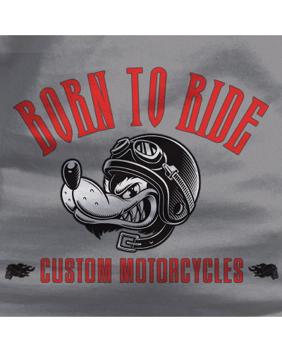 Camiseta hombre manga corta - Custom Motor