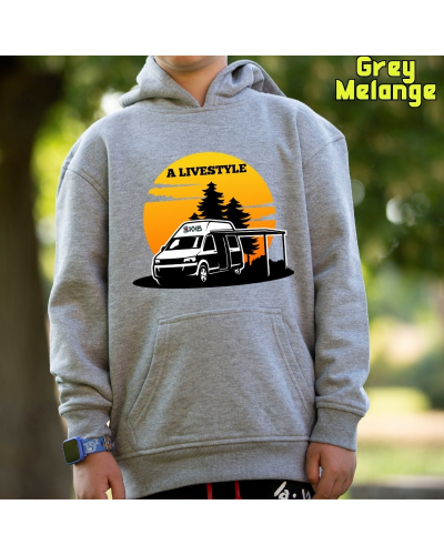 Sudadera niño con capucha A LIVESTYLE