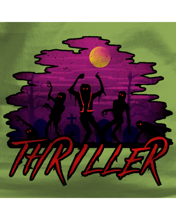 Camiseta Mujer Thriller - manga corta
