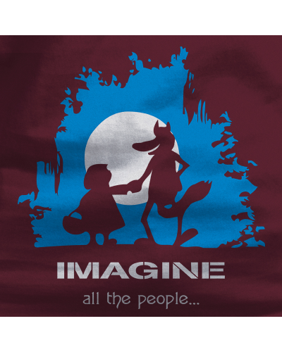Camiseta niño Imagine - manga corta