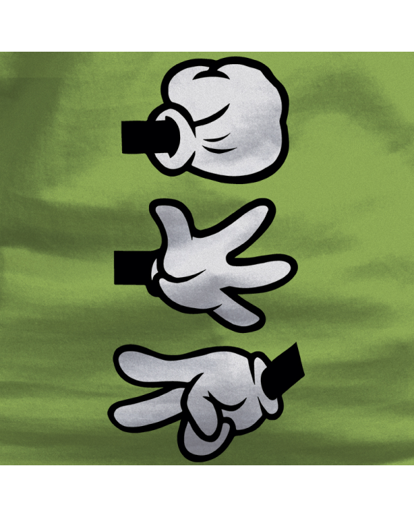 Camiseta Niño Manga Corta - Piedra Papel Tijera